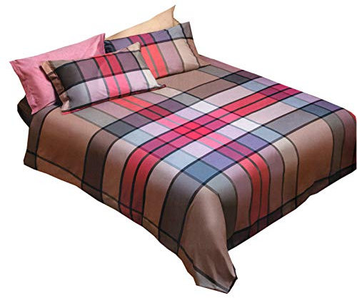 Bossi Copripiumino 7319 Celtic Tinto Filo Matrimoniale -ESCLUSO sotto Lenzuolo