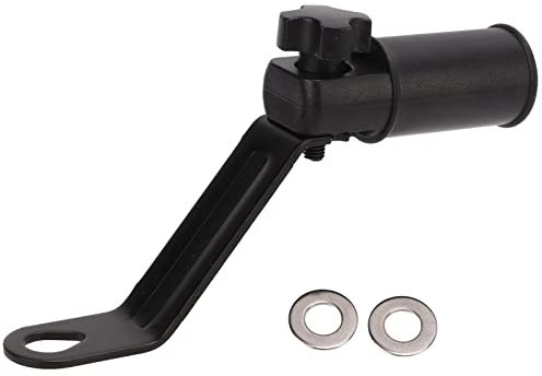 Hapivida Extension de rétroviseur de moto, adaptateur d'extension de rétroviseur en aluminium de qualité supérieure pour caméra d'action et smartphone, pince de support GPS en métal, pour motos, ATV