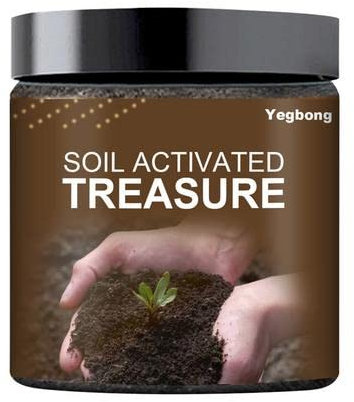 PW TOOLS Soil Activated Treasure-You Will Be Amazed, 100g/200g Soil Improver, Premium Soil Activators for Raised Garden Beds, Potting Mix, Lawns and Gardens