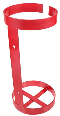 UKCOCO Supporto per Estintore a Parete in Metallo, Porta Estintore per Barca e Auto 5-6 Kg, Staffa Robusta per Fissaggio Sicuro e Facile Estrazione, per Veicoli e Ambienti Marini