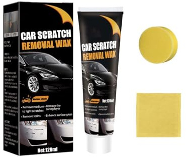 Kratzer Polish,Polierpaste,Profi Autopolitur,Kratzer-Entferner für Autos,Polierpaste für Lack & Kunststoff,Autopolitur für mehr Glanz,Hochwertige Autopflege,Nanoversiegelung zum Kratzer entferne (A)