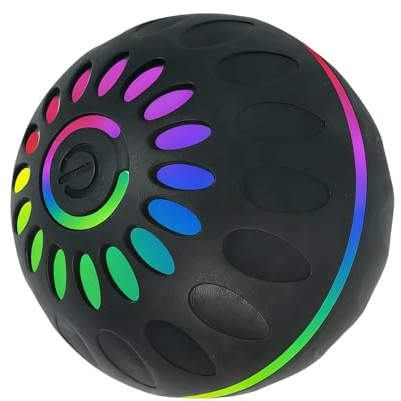 Rechory Pelota interactiva para Perros, Suministros para Mascotas rodantes, Juguetes eléctricos Inteligentes para Gatos, para Perros, Cachorros, Razas pequeñas, Medianas y Grandes, Sala de
