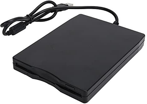 Ouitble USB-Diskettenlaufwerk, extern, tragbar, 1,44 MB FDD, universelles Plug-and-Play für Laptops, Desktops, ABS-Hartplastikgehäuse
