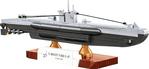 Deutsches U-Boot U-47 (Type VII B), Grau, 225 mm x 40 mm x 70 mm