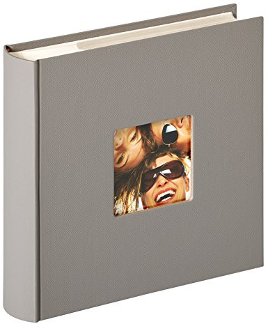 walther design ME-110-X Memo-Einsteckalbum Fun 200 Fotos 10x15 cm, grau