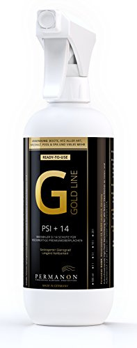Permanon, Gold Line, 500 ml, sigillante universale Nano per superfici lucide, mobili laccati, anche in bagno, vetro, piastrelle, ceramica