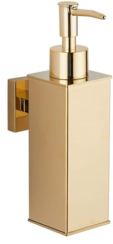 BGL Seifenspender zur Wandmontage, 304 Edelstahl, für Heimdekoration (Gold)