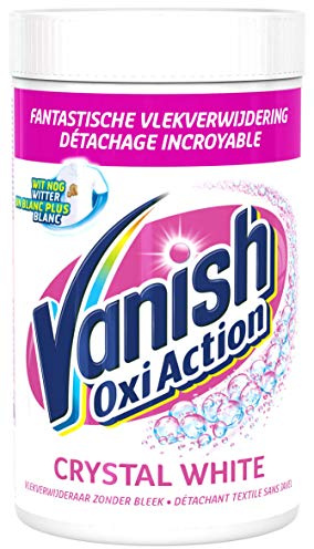 Vanish Oxi Action - Crystal White Poeder Base - Vlekkenverwijderaar voor Witte Was - 1,5 kg