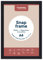 EUROPEL Cadre Porte affiche clic-clac A4, noir, profil 25mm plat