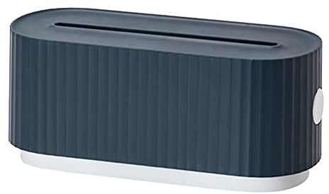Cable Organisers Wire Organiser Wire Tidy Cable Tidy Box Large Under Desk Cable Management Wire Hiders Plug Box Cable Storage Cable Organiser Desk Blue,One Size