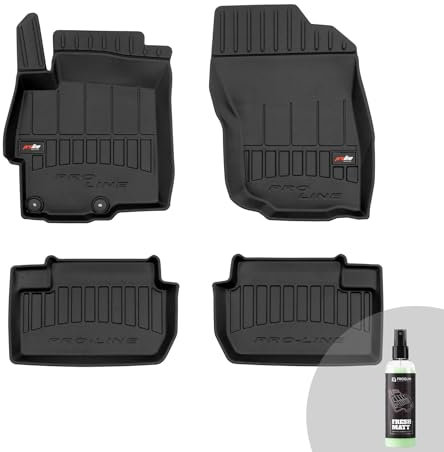 FROGUM ProLine 3D Gummimatten Exklusiven Auto Fußmatten Autofussmatten für Mitsubishi Lancer VIII 2007-2016 | Die höchsten Kanten