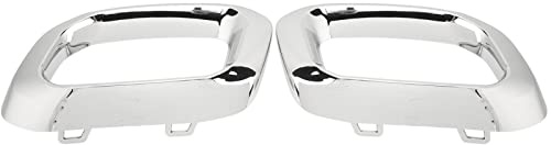 Embellecedor de la Cubierta del Tubo de la Punta de Escape, Embellecedor de la Cubierta de la Punta de Escape Ajuste del Bisel para GLC GLE GLS-Class X253 C253 W167 V167 C167 (cromo astilla)