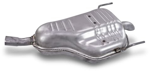 ATEC Germany 1x Endschalldämpfer | Kompatibel mit: OPEL ASTRA H, ASTRA H Caravan, ASTRA H CLASSIC Kombi, ASTRA H CLASSIC Schrägheck, ASTRA H GTC