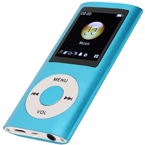 Reproductor de MP3, Reproductor de Música Digital Portátil con Sonido sin Pérdidas con Auriculares y Cable de Carga, Reproductor de Música MP3 para Niños Adultos Deporte Correr