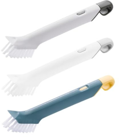 ORFOFE 3pcs Cleaning Brush for Stove Kitchen Countertop Brush for Oven Grill and Fryer Cleaner Dirt Busters Stove Cleaner Degreaser Dish Scrubber
