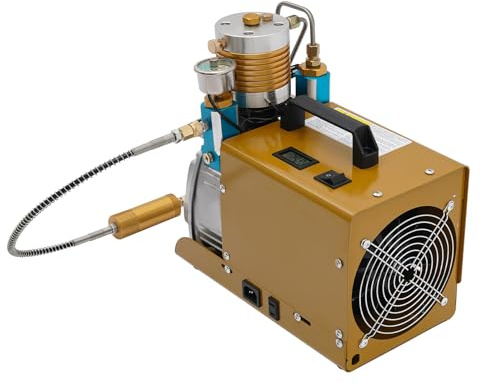 Bomba de aire de alta presión, bomba de compresor de 1800 W, 300 bar, compresor de aire portátil PCP, bomba de compresor de aire de alta presión, bomba de aire eléctrica