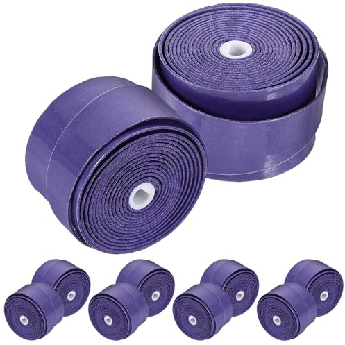 ORFOFE 10 Pezzi Nastro per Impugnatura da Badminton e Tennis in PU Antiscivolo e Antisudore 110Cm Fascia Leggera e Assorbente per Racchette Sportive