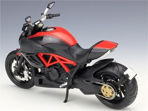 För Diavel Alloy Racing Motorcykelmodell Gjuten Metall Motorcykelmodell Barnpresent 1:12