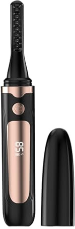 Mascara Riscaldata Display LED 4 Livelli Regolabili Portatile | Arricciaciglia Sollevatore Styling Ciglia Donna per Moglie Figlia Fidanzata Famiglia Amiche Ragazze