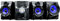 Pioneer región última intervensión HiFi Sistema de Cine en casa 2.1-Channel Sonido Envolvente Sistema de Altavoces Negro (rsm-410dv)