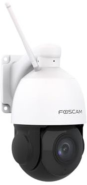 FOSCAM SD2X – IP-Kamera, WLAN, Dome, motorisiert, PTZ, 2 MP, mit 18-fachem optischem Zoom, intelligente Bewegungserkennung