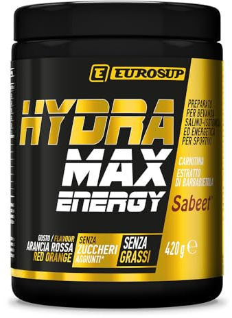 EUROSUP Hydra Max Energy 420 Gr Arancia Rossa - 420 g