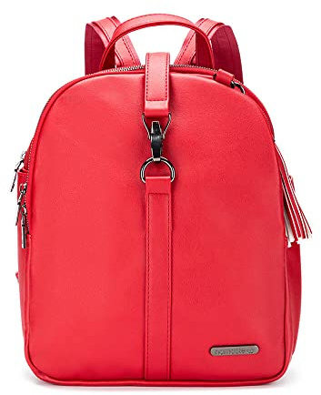 Namaste 91219 Mini Backpack, Polyester, Red, Einheitsgröße