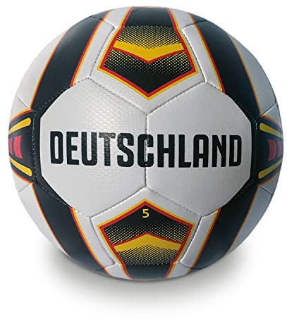 Mondo Sport - DEUTSCHLAND Genähter Fußball - Offizielles Produkt - Größe 5 - 400 g - 23021