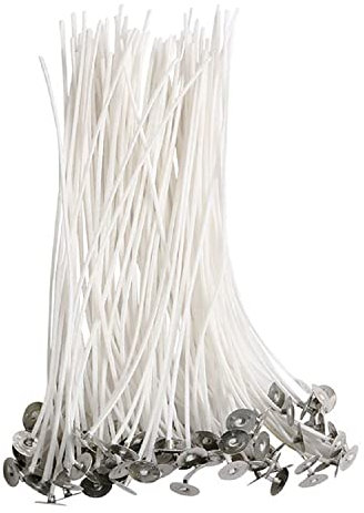 Kerzendocht 20 Stück Cotton Candle Wick für die Kerzenherstellung Candle DIY (10cm)