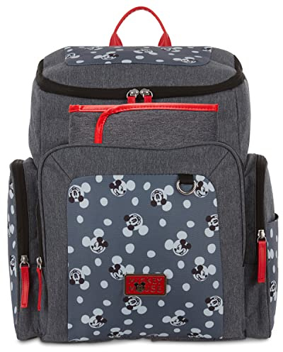 Disney Baby Glasdeckel Wickeltasche, Mickey Mouse Jartop, Backpack