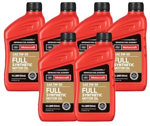 Genuine OEM Full Synthetic Motor Oil SAE 5W-30-6 Quart