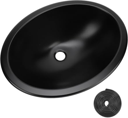 Unterbauspüle, 446 X 346 X 150 Mm, Küchenspüle, 10 L, 304 Edelstahl mit 40 Mm Abflussöffnung, Stangenspüle für Wohnmobil, Yacht, Boot, Wohnmobil