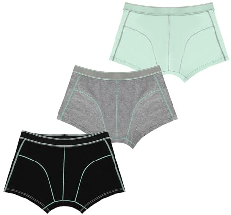 Carer Boxer per Incontinenza per Bambini Confezione da 3 – Biancheria Intima in Cotone Lavabile con Assorbenza di 70 ml per Enuresi Addestramento al Vasino e Incontinenza Leggera o Moderata