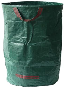 Trädgårdsavfallssäckar, 120L/500L/300L hållbar återanvändbar trädgårdslöv ogräs gräs behållare förvaringspåse hopfällbar sophämtning(120l)
