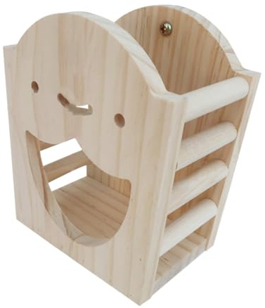 TOYANDONA Futterständer für Kaninchen und Meerschweinchen Wandmontierbarer Käfig Innengestell Futterspender für Kleintiere Saubere Futternahrung Futterhalter für Luzerne und Gras