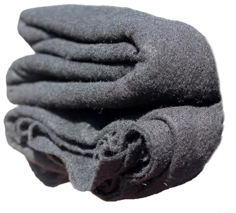 Sous-couche de revêtement de bassin non tissée pour EPDM HDPE PEBDL RPE LDPE PVC – Tissu géotextile pour étangs de jardin, projets de construction d'aménagement paysager, 1,5 x 2 m, 2 x 2 m, 2 x 3 m