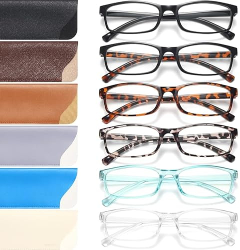 Gaoye Reading Glasses Men/Women, Eyeglasses, Blue Light Readers for Men/Women, Eye Glasses