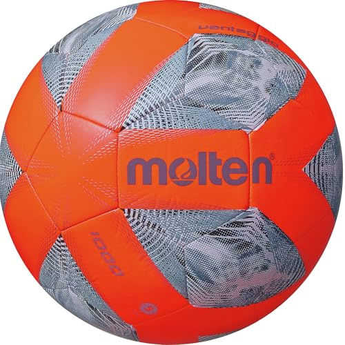 Molten 1000 Vantaggio Fußball, Trainingsball, TPU, hervorragende Form und Lufthaltigkeit, Größe 3, für Jungen und Mädchen von 6 bis 9 Jahren, Orange