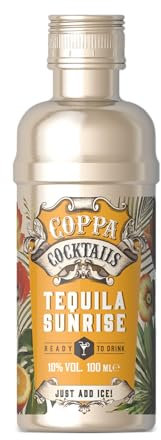 Premium Ready-to-Drink Mini Coppa Cocktails (Tequila Sunrise)