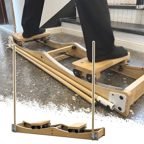 Oracra Beinmaschine Bein Master -Trainingsmaschine Geräte, Beine Magische Skimaschine, Beckenbodentrainerkörper Shaper mit Armlehne, Protokolle Schlankeres Krafttraining