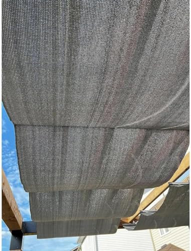 Kanduo Versenkbare Pergola-Abdeckung Einziehbare Markise for Terrasse, Pergola, Terrasse, einziehbare Markise, kann individuell angepasst Werden, der Oben genannte Preis Gilt for 1 Quadratmeter. Einz