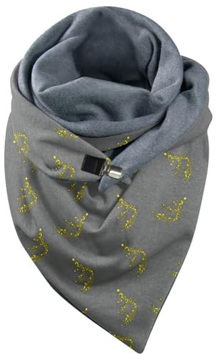 Dreieckstuch Damen, Weihnachtsschal Damen, Damen Schal Winter, Halstuch Damen, Kaschmir Sch Mit Christmas Lustigen Muster Strick Dreieckschal Damen Bequem Bunt Strickschal Damen Für Jungen Und Mädchen