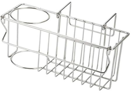 Cabilock Schwammhalter Edelstahl Spülbeckenhalter Küchenutensilien Organizer Aufbewahrung Mit Abnehmbarem Design Für Küchenspüle Und Waschlappen