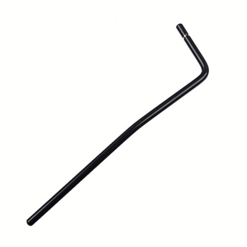 DIAO79NI Pro 6mm Steel Push-in Style Tremolo Arm Whammy Bar Vibrato Arm for Strat Style Electric Guitar Tremolo Bridge, Black