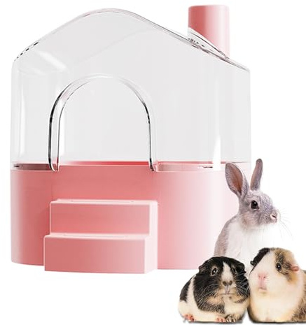 Hamster sandlåda transparent hamster dammbad