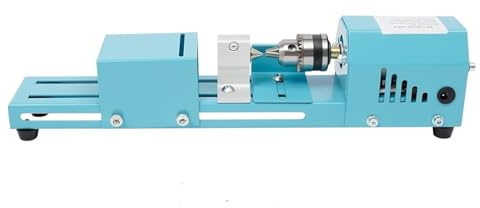 Mini tornio multiuso con utensili professionali for taglio, rettifica, lucidatura, torni da tavolo for metallo, facili da usare, for lucidatura/rettifica del legno