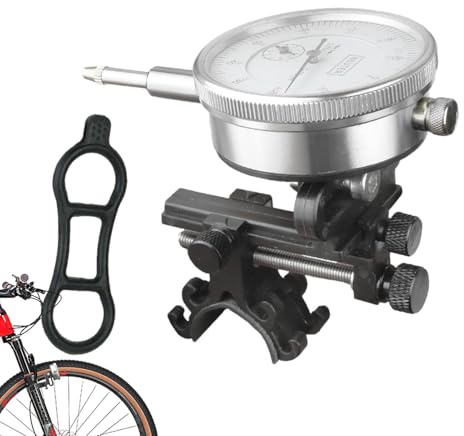 Indicatore A Quadrante per Bicicletta-Strumento di Regolazione del Gioco di Ruote di Precisione 50 * 60 * 70mm, Calibro di Taglio del, Misura di Riparazione | Strumento di Allineamento