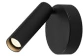 SLV LED Strahler KARPO dreh- und schwenkbar | Design Wand- und Deckenleuchte | LED Spot, Deckenfluter, Deckenstrahler, Decken-Lampen, Wand-Lampe, Wand-Leuchte |mit Premium-LED | schwarz, 3000K