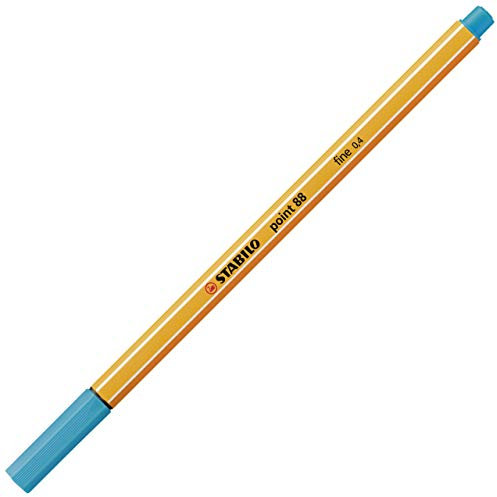 Fineliner - STABILO point 88 - Einzelstift - hellblau
