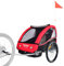 Tiggo VS Kinderanhänger Fahrradanhänger Anhänger Kinderfahrradanhänger 50201-01 T Rot